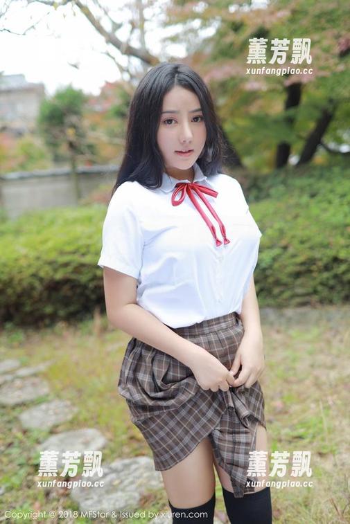 MFStar模范学院 - 想看的美图都在柳侑绮Sevenbaby的连体衣里，资源藏得深得很呢。