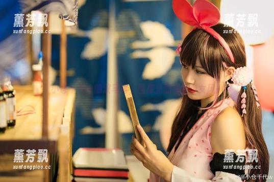 小仓千代w的双马尾，图库里的清新少女风！