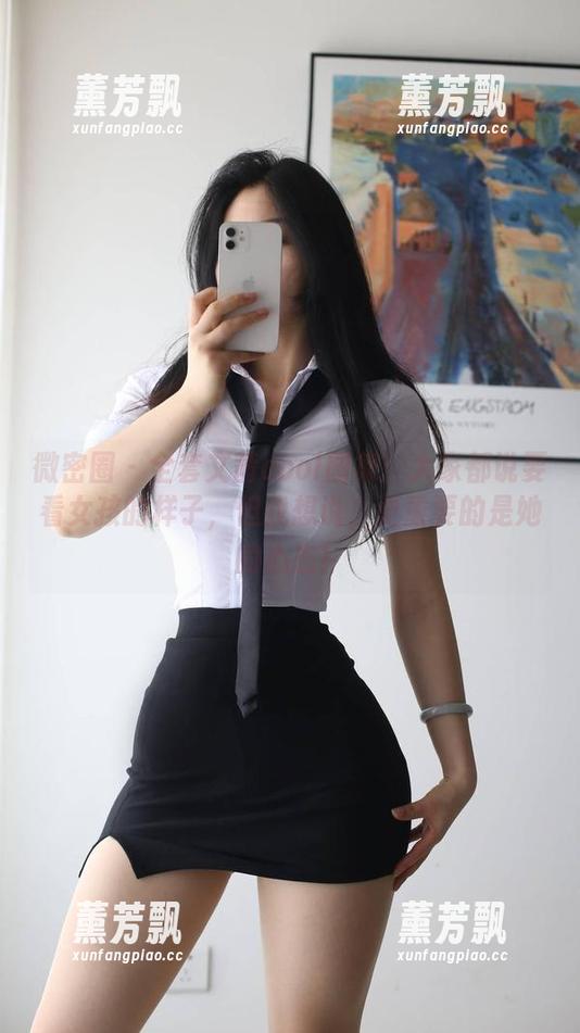 微密圈 - 全套文茜cool图集：大家都说要看女孩的样子，但我想说，更重要的是她的心态！