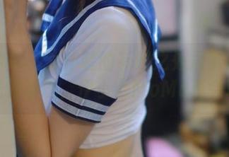 模范学院 - 女仆装的有趣之处居然在于无圣光的表现，伊小七MoMo真会玩。
