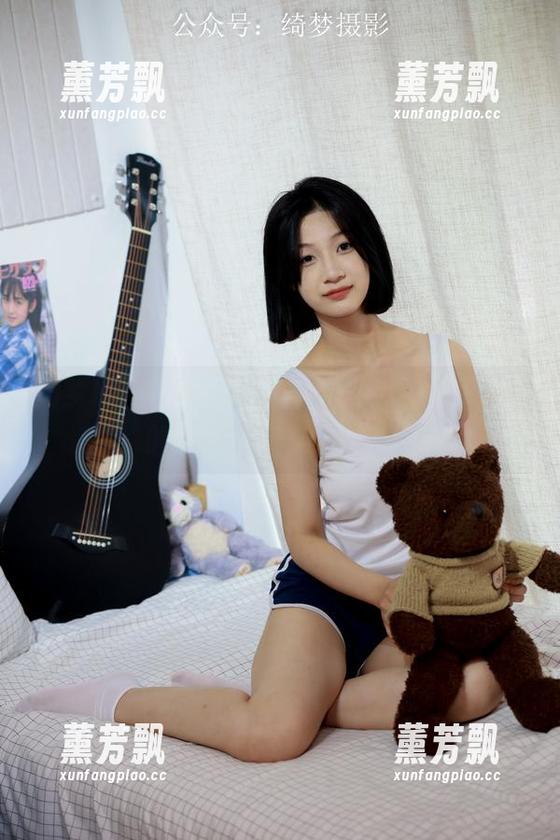 绮梦摄影 - 姜姜分享最新水手服照，海边的星星都又多了一颗！